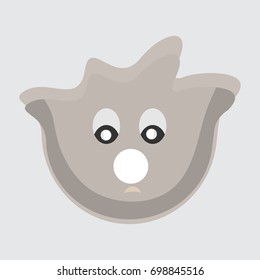 Surprise Emoticon Vector illustrations