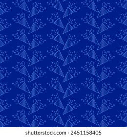 Surprise flying confetti pattern banner template design vector