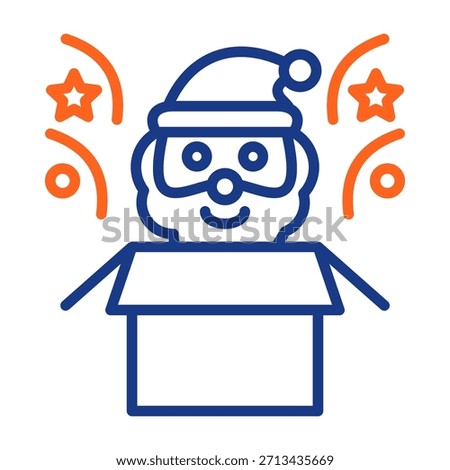 Surprise Icon Color Vector Illustration