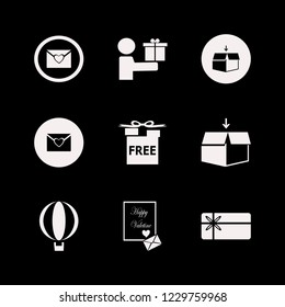 surprise icon. surprise vector icons set free gifts, gift card, open box and give gift