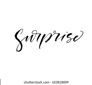 Surprise Word Images, Stock Photos & Vectors | Shutterstock