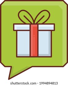 surprise vector flat colour icon