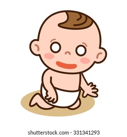Surprised baby