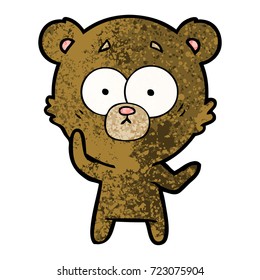 surprised bear cartoon