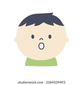 surprised boy, surprised, human, illustration, character