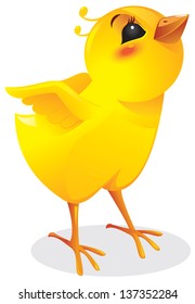 Surprised chicken