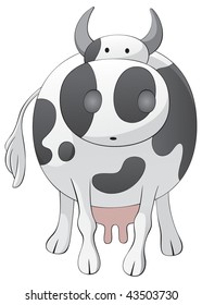 Surprised Cow