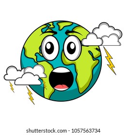 Surprised earth emote. Earth day