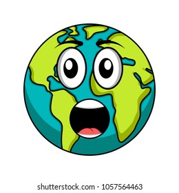 Surprised earth emote. Earth day