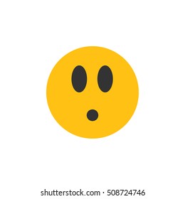 Surprised emoji icon 