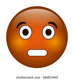 surprised emoticon funny icon