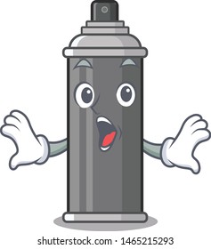 Surprised hair spray in character makeup box