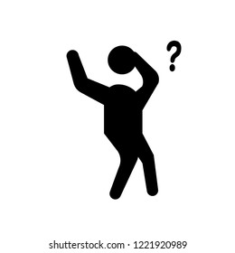 surprised human icon. Trendy surprised human logo concept on white background from Feelings collection. Suitable for use on web apps, mobile apps and print media.