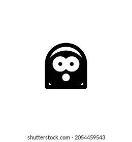 Surprised Icon Isolated On White Background