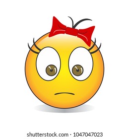 
Surprised Isolated Emoji Vector