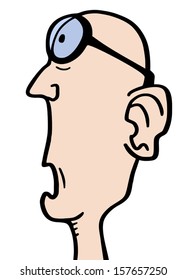 Surprised man