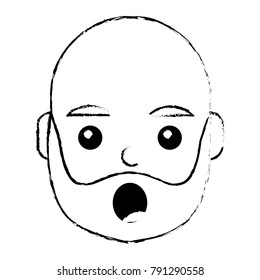 surprised man face expresion facial style
