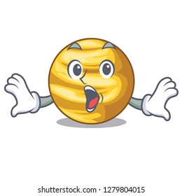 Surprised shape planet Venus is very beautiful