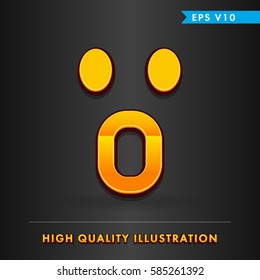 surprised smiley icon.