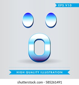 surprised smiley icon.