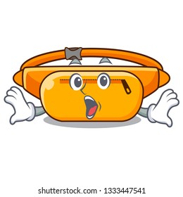 Surprised waist bag the shape funny characters