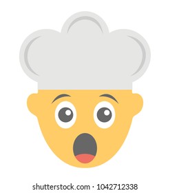 
A surprised and wondered smiley
