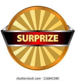 Surprize logo located on a white background