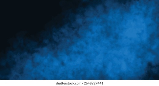 Surreal abstract blue smoke texture for modern visual designs

