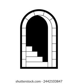 Surreal abstract posters and cards in trendy minimal line art style