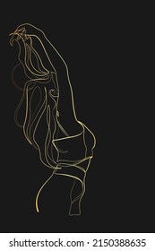 Surreal Faces Continuous line, drawing of set faces and hairstyles, fashion concept, woman's beauty, minimalist, vector illustration, pretty sexy. Love yourself and take care of yourself.