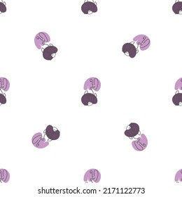 Surreal Rostros Un Patrón De Seda De Una Línea. Resumen Diseño de arte minimalista para la impresión, cubierta, papel pintado, Mínimo y natural de la pared. Ilustración vectorial sobre fondo blanco.