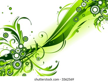Surreal flowing design