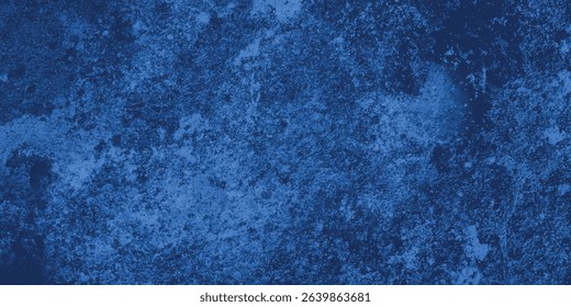 Surreal grunge background art in shades of blue featuring a mysterious form at center

