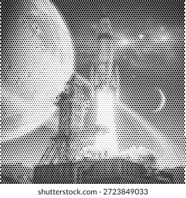 Una ilustración de paisaje surrealista con un faro de pie debajo de una luna gigante o planeta. Este diseño de ensueño crea un sentimiento de misterio y exploración. Perfecto para portadas de libros de fantasía, impresiones de arte de ciencia ficción, portadas de álbumes de música y proyectos creativos de narración de historias. Ideal para diseñadores que buscan un visual atmosférico e imaginativo. El formato de Vector garantiza una alta calidad tanto para medios digitales como impresos.