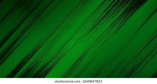 Surreal multicolored light trails stripped . Green glowing shiny lines effect background. Luminous white lines of speed. Light glowing effect. 