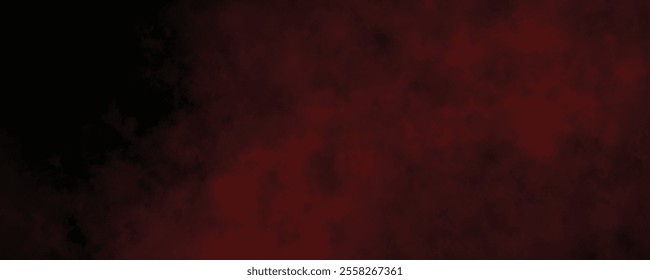 Surreal and Smoky Abstract Red Mist Interlaced with Black Gradients for a Bold and Mysterious Effect
