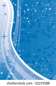Surreal-Schneeflocken-Design