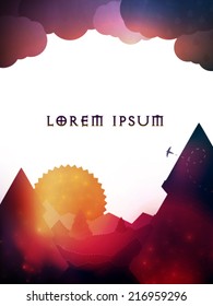 surreal vector landscape
