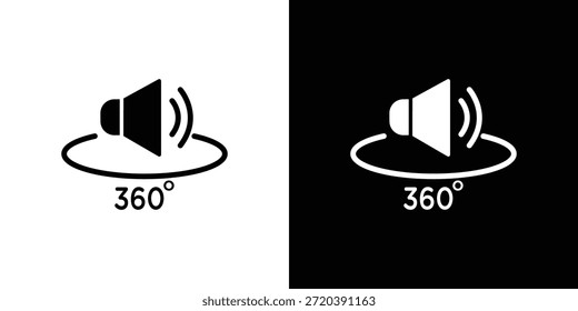 Surround sound icon vector design element vector eps 10