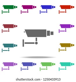 Surveillance Camera icon. Elements of dedective in multi color style icons. Simple icon for websites, web design, mobile app, info graphics