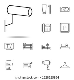 Surveillance Camera icon. Hotel icons universal set for web and mobile