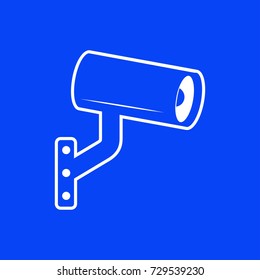 Surveillance Camera icon vector