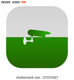 surveillance Camera. icon. vector design