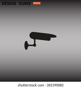 surveillance Camera. icon. vector design