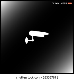 surveillance Camera. icon. vector design