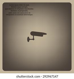 surveillance Camera. icon. vector design