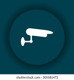 surveillance Camera. icon. vector design