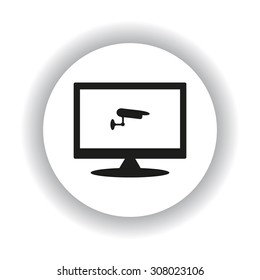 surveillance Camera. icon. vector design