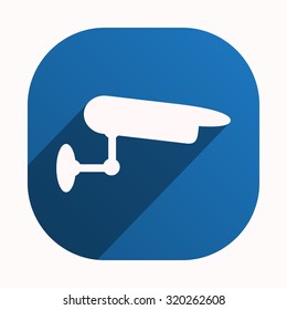 surveillance Camera. icon. vector design