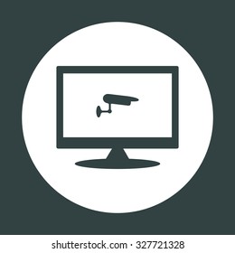 surveillance Camera. icon. vector design